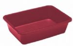 Stefanplast Litter Tray 2 A��k Kedi Tuvaleti K�rm�z� 50x35x12 cm